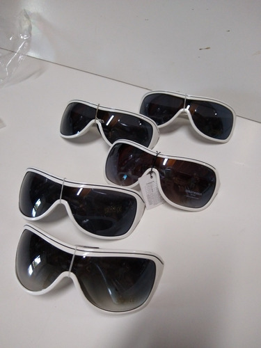 Lentes De Sol Vintage Blancos Por 5 Unidades Cod 1997