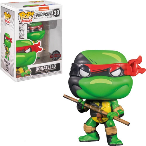 Funko Pop Las Tortugas Ninja Donatello Special Edition