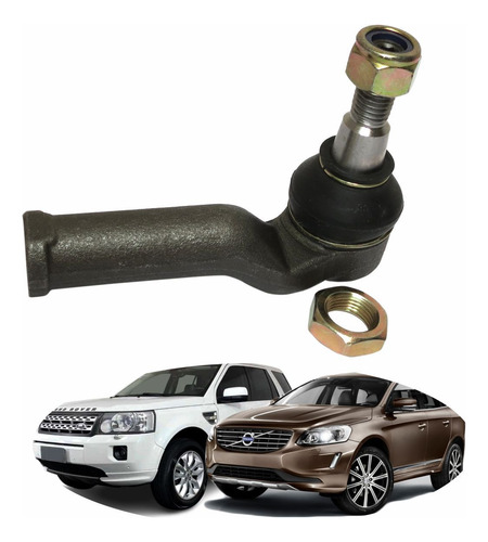Terminal Direção Esquerdo Volvo V70/xc70/s80 2008 A 2016