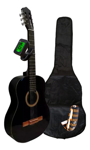Guitarra Criolla Clásica Estudio Y Accesorios Tamaño Adulto