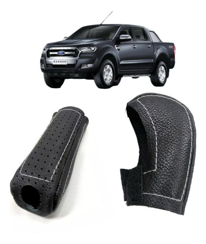 Protetor De Couro Cambio Automático +freio Ford Ranger 12/19