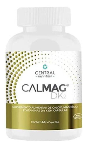 Calmag D3 E K2 60 Cápsulas 500mg Plus - Central Nutrition