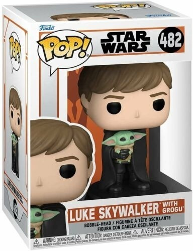 Imagen 1 de 3 de Pop! Star Wars - Luke Skywalker & Grogu (58290) 482
