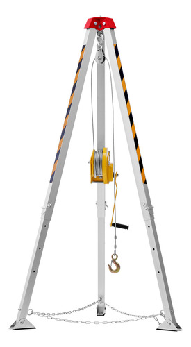 Vevor Kit De Trípode Para Espacios Confinados, Cable De 30 M