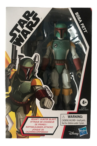 Boba Fett Star Wars Galaxy Of Adventures 5 Pulg Hasbro 2020 (Usado)