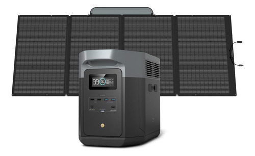 Ecoflow Delta 2 Max 2400w / 2048w/h + Panel Solar 400watts