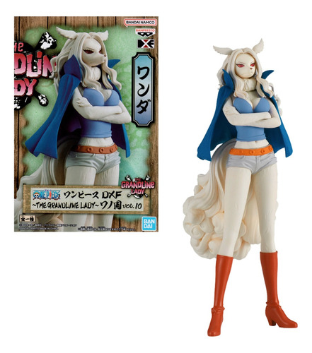 Figura Wanda One Piece Grandline Lady Con Base - Banpresto