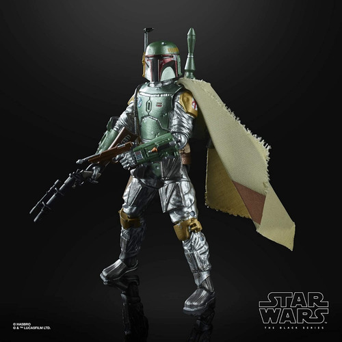 Imagen 4 de 4 de Star Wars Black Series Boba Fett Carbonized