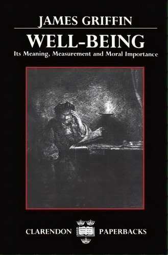 Well-being, De James Griffin. Editorial Oxford University Press, Tapa Blanda En Inglés