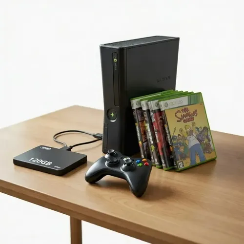 Hd Externo 120gb/250gb +exploit Roda Em Xbox 360 Preto 120gb