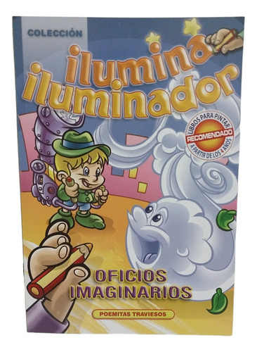 Libro Infantil Para Colorear Oficios Imaginarios-latinbooks
