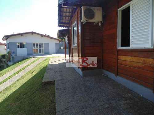 A Venda Casa Com 3 Quartos E Edicula C/2 Quartos Hópspedes No Sitio Moenda - Ch0290