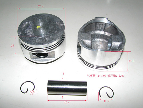 Cilindro Moto Completo Vx125 57.40mm