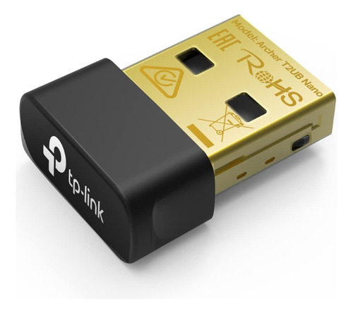 Tarjeta De Red Usb Inalámbrico Archer Tp-link T2u Nano 5ghz