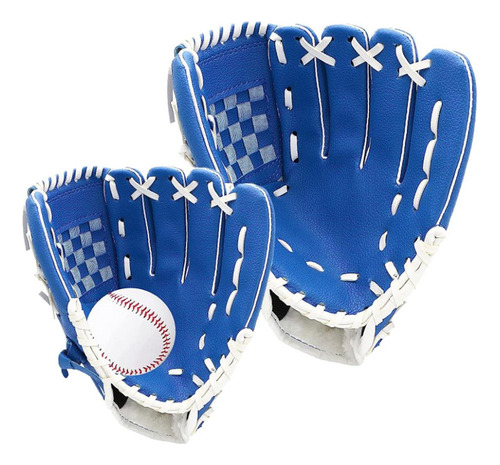 2x Guante De Béisbol Con Equipo Deportivo De Pelota,
