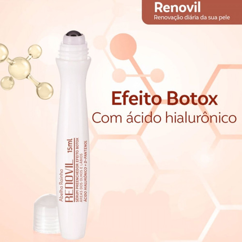 Rosa Selvagem Estria Foliculite + Renovil Efeito Botox Serum