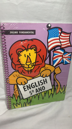 Livro - English 5° Ano - Ensino Fundamental - Anglo - Em Espiral (Usado)