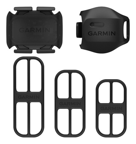 Pack sensor velocidad cadencia inalambricos bicicleta Garmin 010-12845-00 Negro