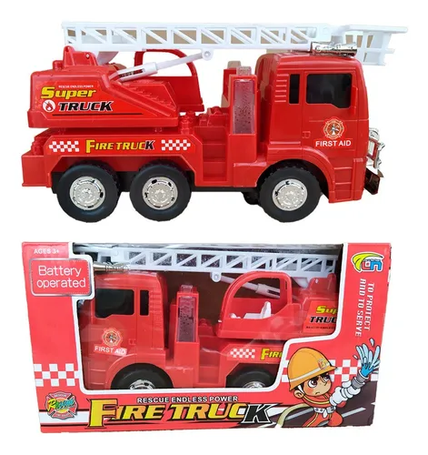 Brinquedo Caminhão Bombeiro Fire Truck