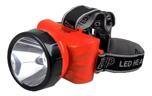 Lanterna De Cabeça Head Light 12 Leds Recarregável Dp 722a