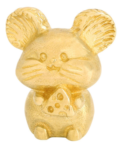 Manija De La Puerta Del Cajón De La Estatuilla Del Mini Oro