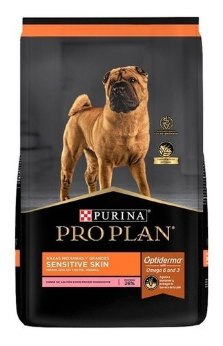 Pro Plan Sensitive Skin Raza Mediana Y Grande 15 Kg Cuenca