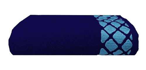 Toalla Medio Baño 100% Algodón Alexa Jenin Home Alexa Azul Marino