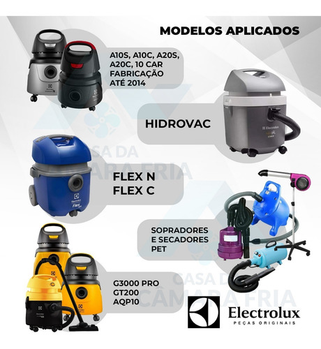 Imagem 8 de 10 de Motor Electrolux Bps1s 127v S/protetor A10/a20/soprador Pet