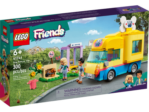 Lego® Friends - Furgoneta De Rescate Canino (41741) Cantidad De Piezas 300