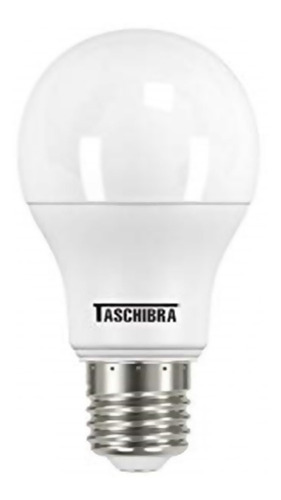 Lâmpada led Taschibra TKL 40 Bulbo cor branco-quente 7W 110V/240V 3000K 560lm