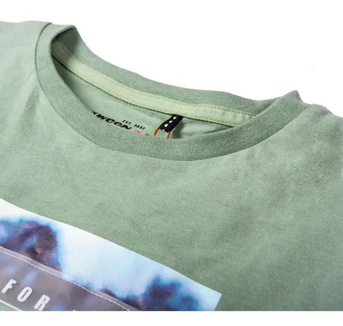 Polera M/l Niño Verde Pillin