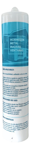 Caja 24 Und Silicona Neutra Sellosil 290ml Colores