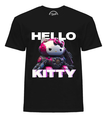 Playera Hello Kitty Robot Aesthetic T-shirt