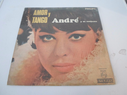 Andre Y Su Conjunto - Amor Y Tango - Vinilo Argentino