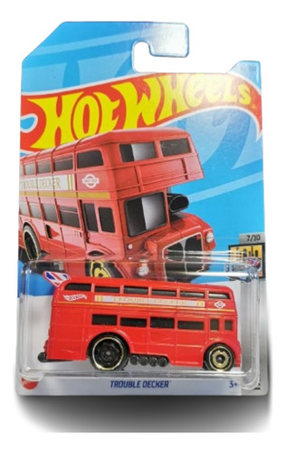 Hot Wheels Trouble Decker 202/250 Bus London Ingles Hw Metro