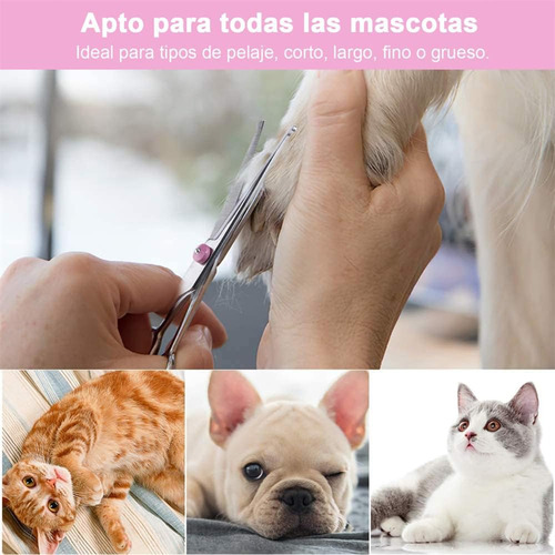 Tijeras Para Perros Profesional 7pack, Tijeras De Aseo Para