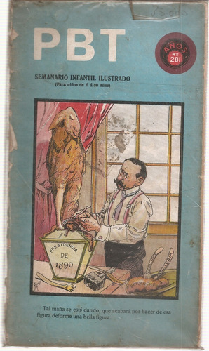 Revista Pbt Nº 201 Buenos Aires 1908