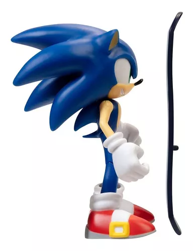 Boneco Sonic Articulado 10cm O filme - Jakks - Fabrica da Alegria