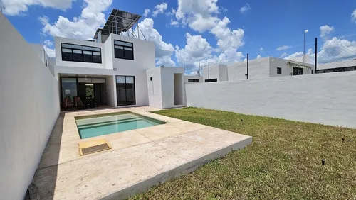 Casa En Venta En Dzityá Con Paneles Solares
