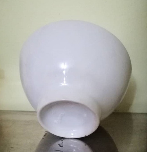 Plato Blanco De Ceramica Para Sopa, Cereales O Caldo