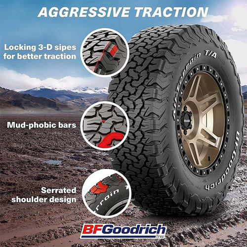 Llanta Bf Goodrich 325/60 R20 All Terrain T/a Ko2