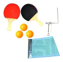 Comprar Set Ping Pong 2 Paletas 3 Pelotas Y Red Principiante Inicial