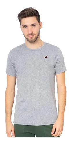 Cuidado Implacable Suradam Remera Hollister Hombre - MercadoLibre.com.ar