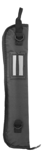 Drum Stick Gig Bag Resistente Al Agua Negro Poner 8 Palos