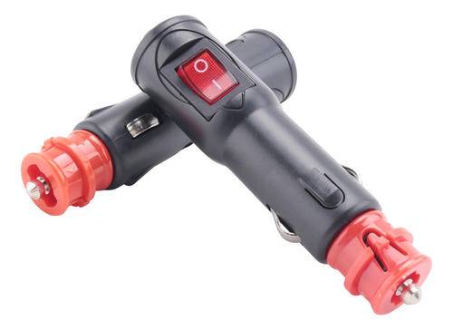 Adaptador De Corriente De 2 Piezas, Conector De 12 V Para Co