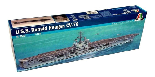 Portaaviones U.s.s. Ronald Reagan Cv-76 - 1/720 Armable 