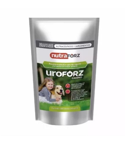 Uroforz Perros Canino Nutracéutico 30 Masticables