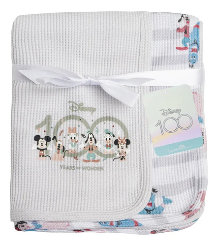 Tutitos Waffle Unisex Blanco Disney 100 Bambino 2unds