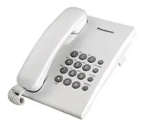 Comprar Teléfono Panasonic Alambrico  De Mesa Y Pared Kx-ts500