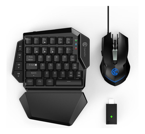 Combo Compatible Con Ps4 Teclado + Mouse Aimswitch Gamesir